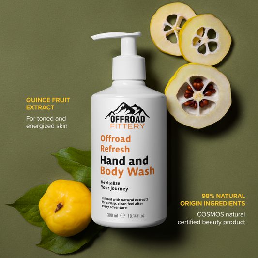 Frische to go – Dein sinnliches Off-Road-Erlebnis mit dem Erfrischenden Hand & Body Wash