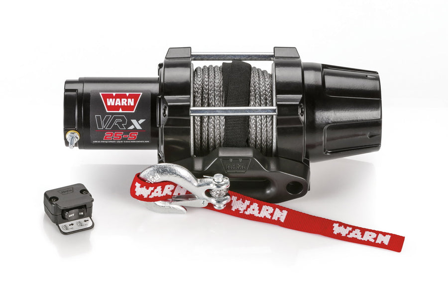 WARN Winch VRX 25-S 1134 kg Pulling Power, with 15m Synthetic Rope