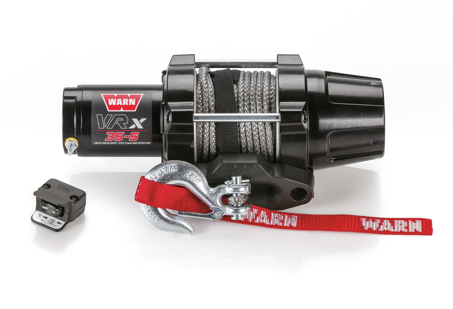 WARN Winch VRX 35-S 1588 kg Pulling Capacity, with 15m Synthetic Rope