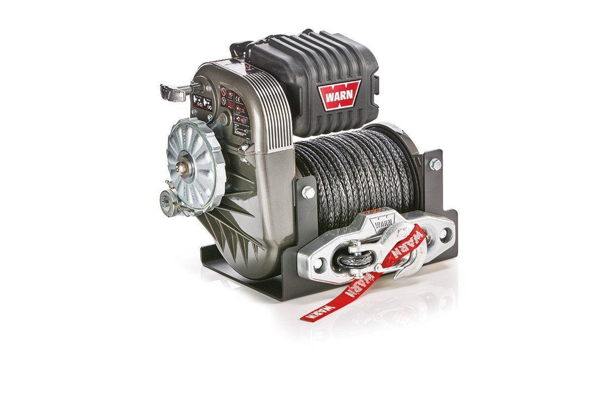 WARN Seilwinde M8274-10.000 12V 4.535 kg Zugkraft, Kunststoffseil