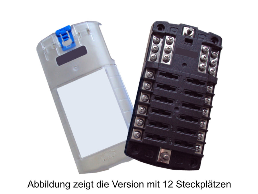 100A Power Distribution Unit for 6 Blade Fuses