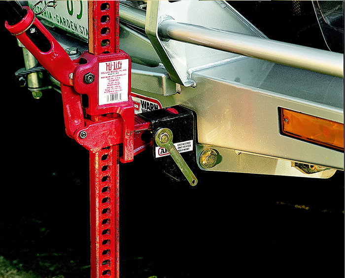 Hi-Lift Jack Mount for secure attachment, for ARB bumper