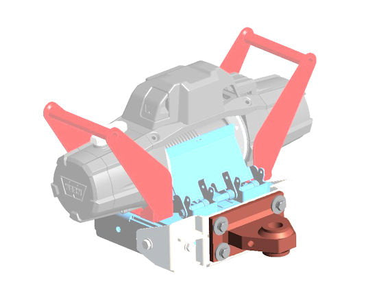 Zugmauladapter universal für Bolzen bis 32mm Durchmesser