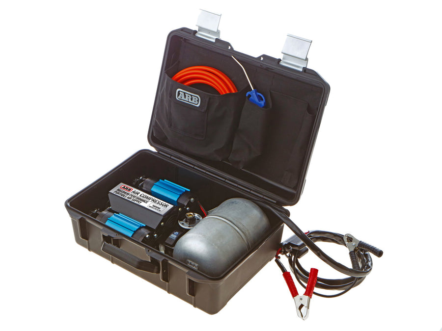 ARB Double Compressor 24-Volt, CKMTP24, incl. accessories, 6m hose and 4 l tank,