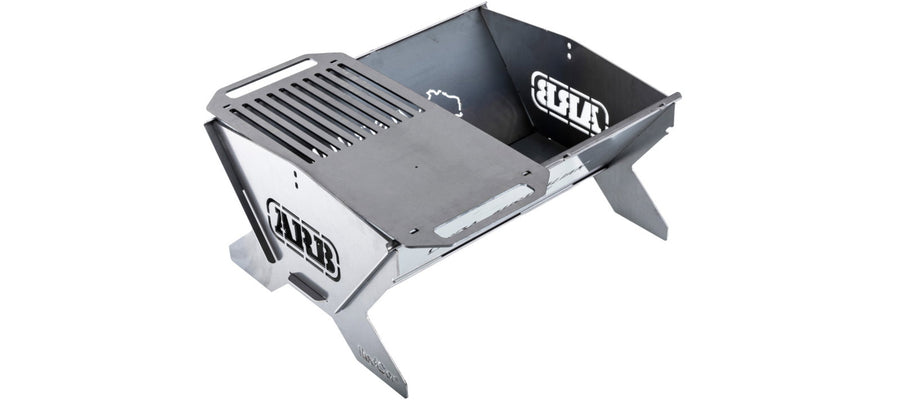 ARB Fire Pit, 600x480x300mm including Canvas Carry Bag