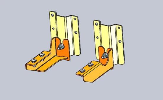 ARB Awning Bracket for ARB Roof Rack, rear