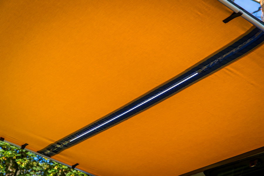 ARB Touring Markise inklusive LED Leiste 2500mm breit, 2500mm lang