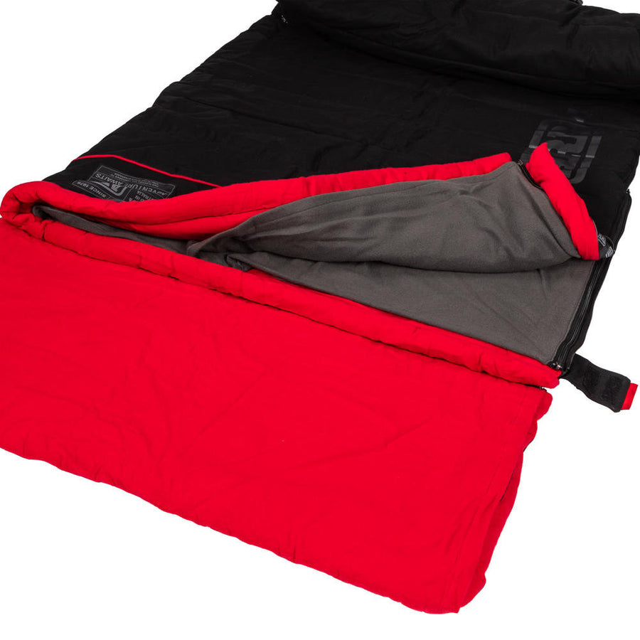 ARB Sleeping Bag V2, Deluxe, Canvas with Fleece Lining, 200 x 100cm