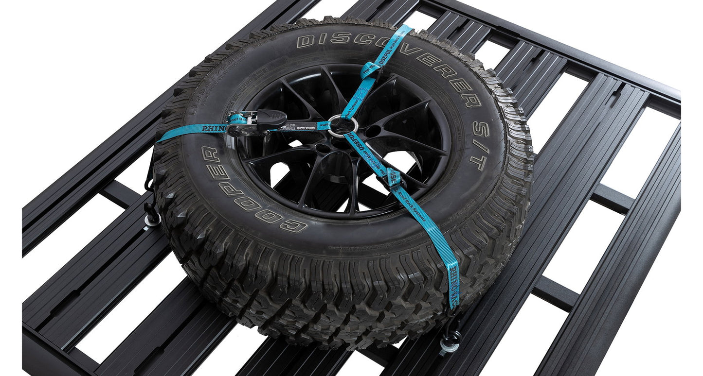 Rhino Rack Reserverad Y-Spanngurt für Pioneer, mit Zwifloc und Augenschrauben