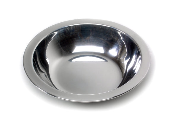 BasicNature Edelstahl Teller - tief