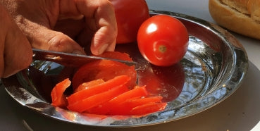 BasicNature stainless steel plate - flat