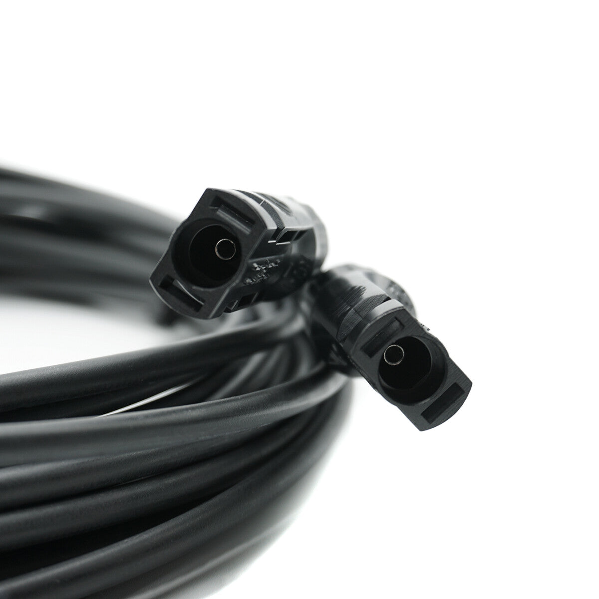 WATTSTUNDE® Solarverlängerungskabel 2x6 mm² Typ-MC4/Typ-MC4 3 m schwarz