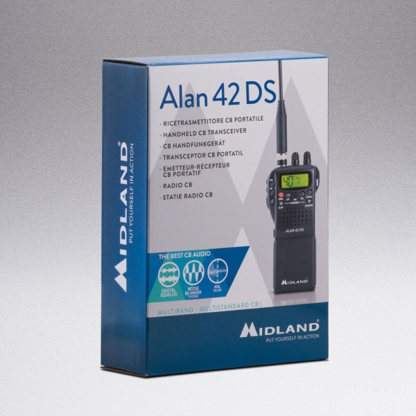 Midland Alan 42 DS, CB radio handset