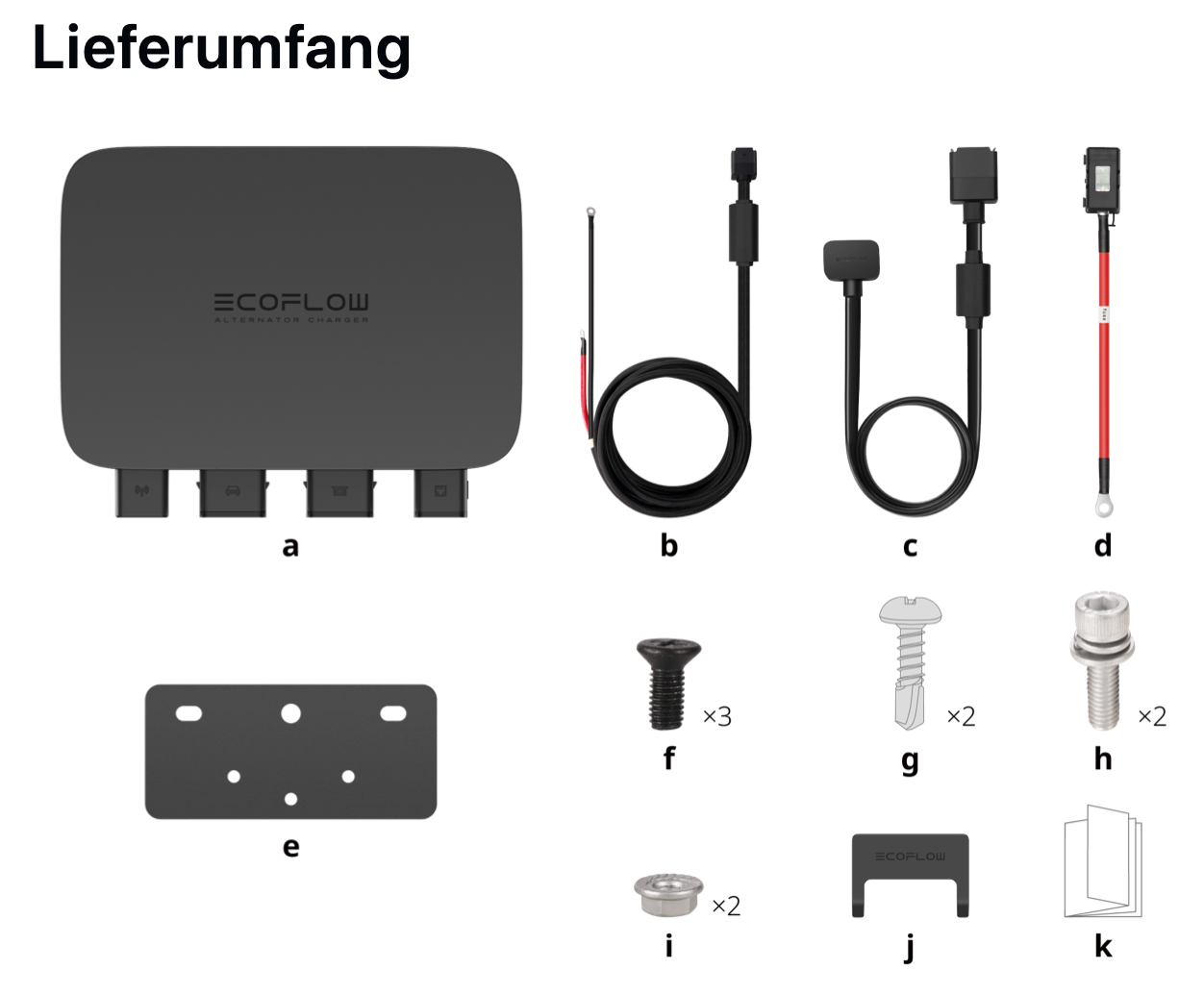 EcoFlow Batterieladegerät 800 W Alternator Charger