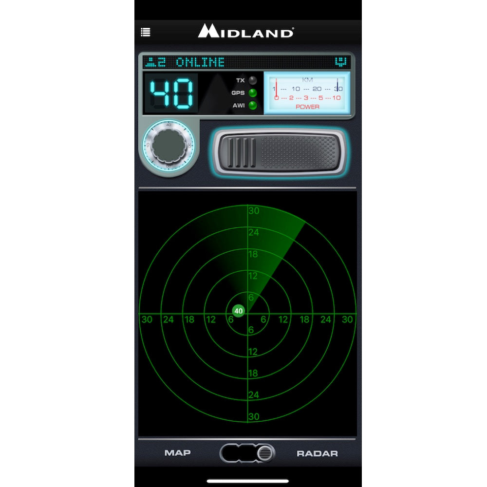 Midland Dual Mike 4 Pin V1, Bluetooth und CB Mikrofon