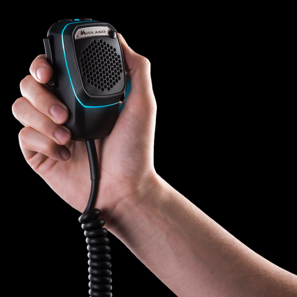 Midland Dual Mike 4 Pin V1, Bluetooth und CB Mikrofon