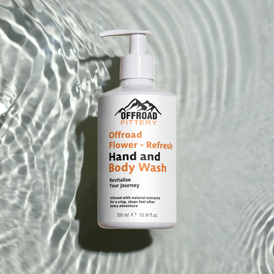 Offroad Hand & Body Wash mit Blumenduft