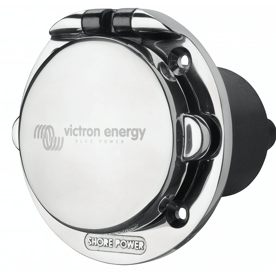 Victron 32A 250V Stainless Steel Shore Power Inlet with Cover