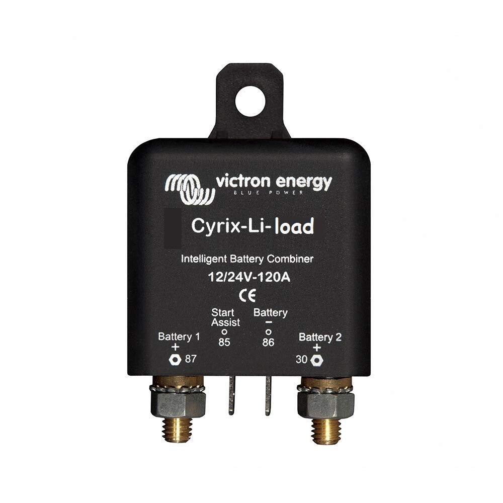 Victron Cyrix Li-load 12/24V 120A Batteriekoppler Trennrelais Batterieschutz