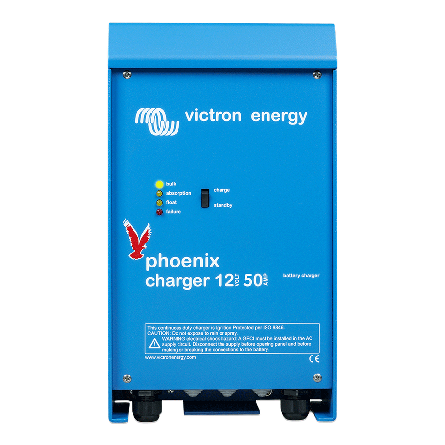 Victron Phoenix Charger 12/50 (2+1) 120-240V Battery Charger 50A 12V