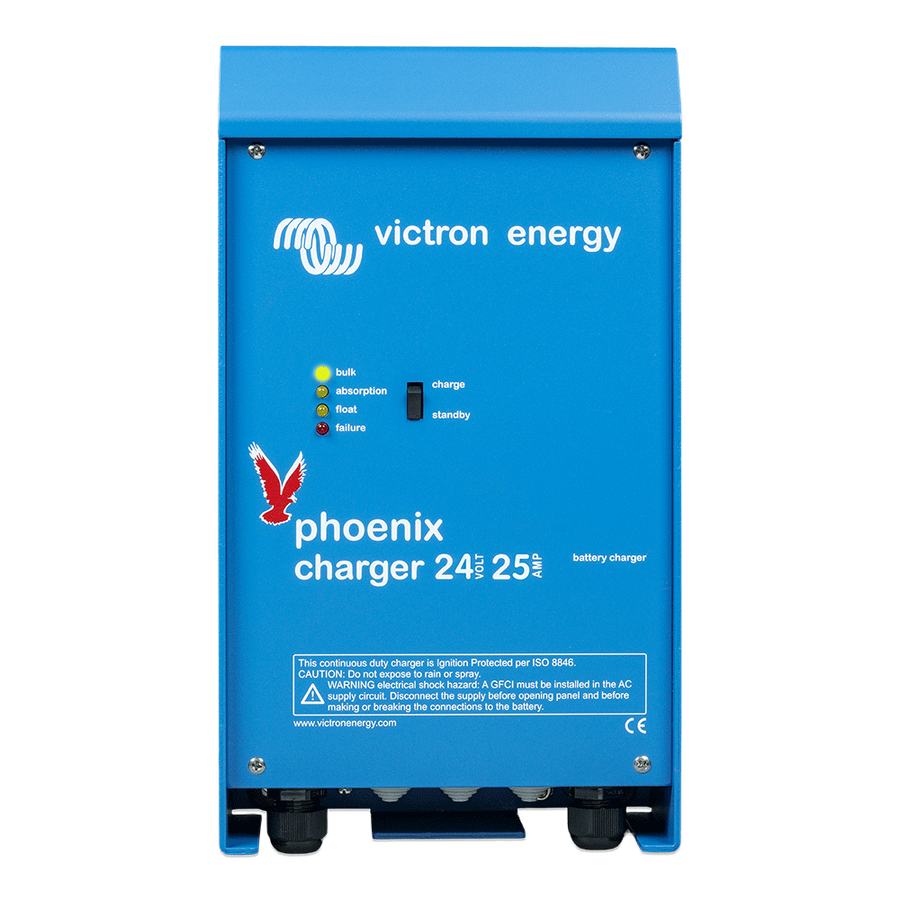 Victron Phoenix Charger 24/25 (2+1) 120-240V Battery Charger 25A 24V