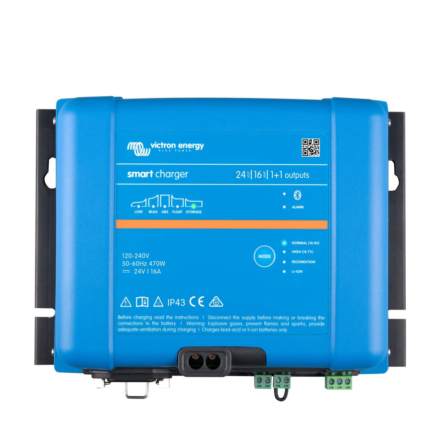 Victron Phoenix Smart IP43 Charger 24/16 (1+1) 120-240V
