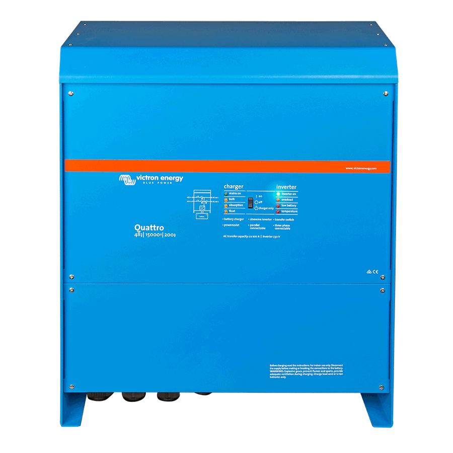 Victron Quattro 48/15000/200-100/100 Inverter and Charger 230 V VE.Bus