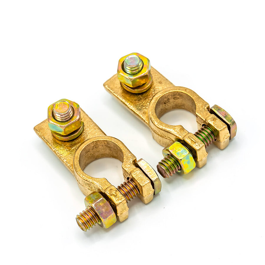 WATTSTUNDE® Battery Terminals BAKA Positive Pole Negative Pole 1x Pair