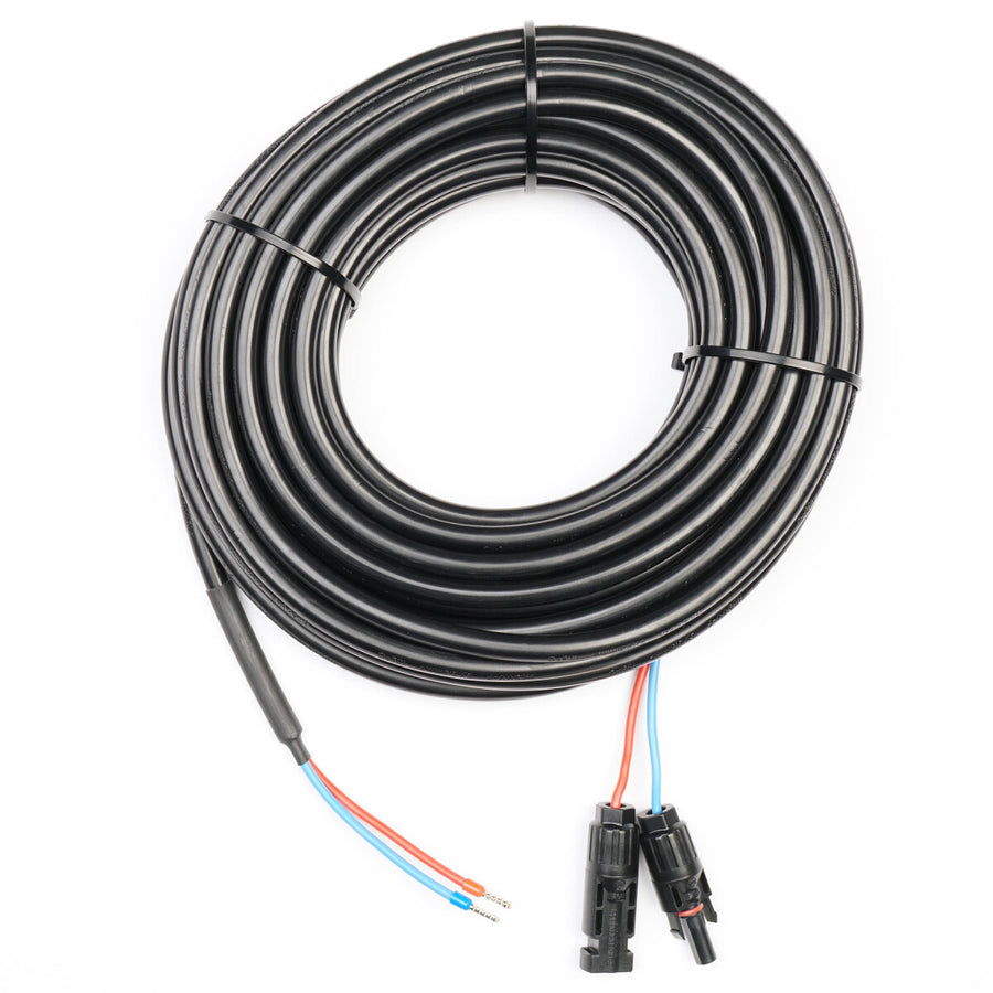 WATTSTUNDE® DAC 2.15 Anschlusskabel Solarmodul zu Laderegler 15 Meter 2 x 2,5 mm²