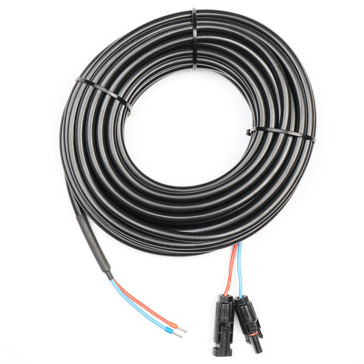 WATTSTUNDE® DAC 2.15 Anschlusskabel Solarmodul zu Laderegler 15 Meter 2 x 2,5 mm²