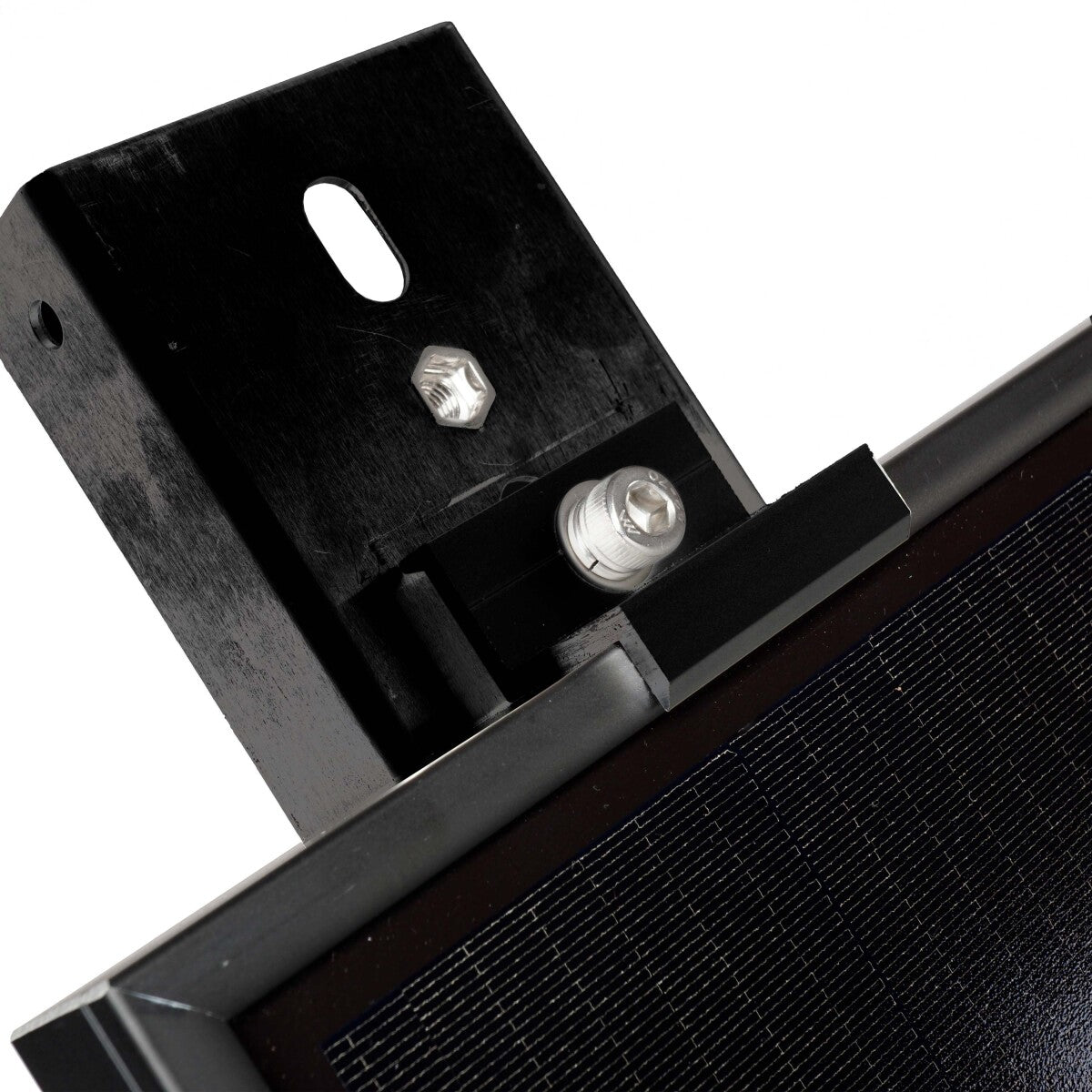 WATTSTUNDE® Flachdach Solarmodul Halterung Mittelstütze HST120V schwarz