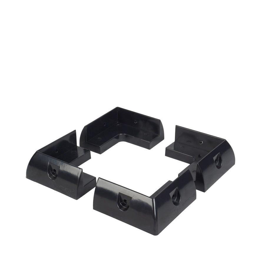 WATTSTUNDE® MOUNT Solar Panel Corner Mount black
