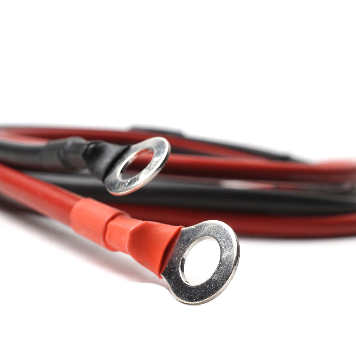 WATTSTUNDE® Sicherungskabel (mit Sicherung 40 A) 2 x 10 mm² M8/Aderendhülse 1,5 m rot/schwarz