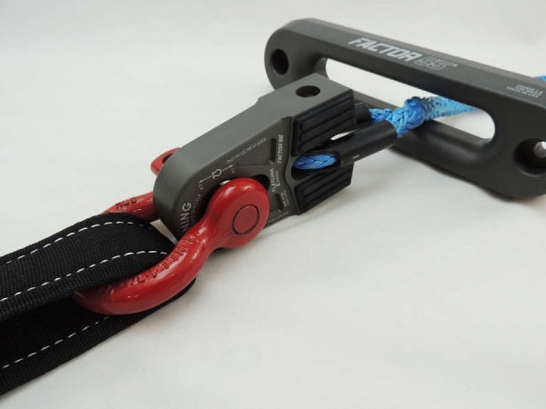 "FACTOR 55" FLATLINK "E" EXPERT WINCH SHACKLE MOUNT, GRAY