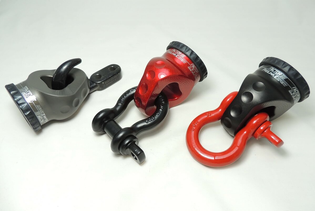 "FACTOR 55" PROLINK "E" EXPERT WINCH SHACKLE MOUNT, BLACK