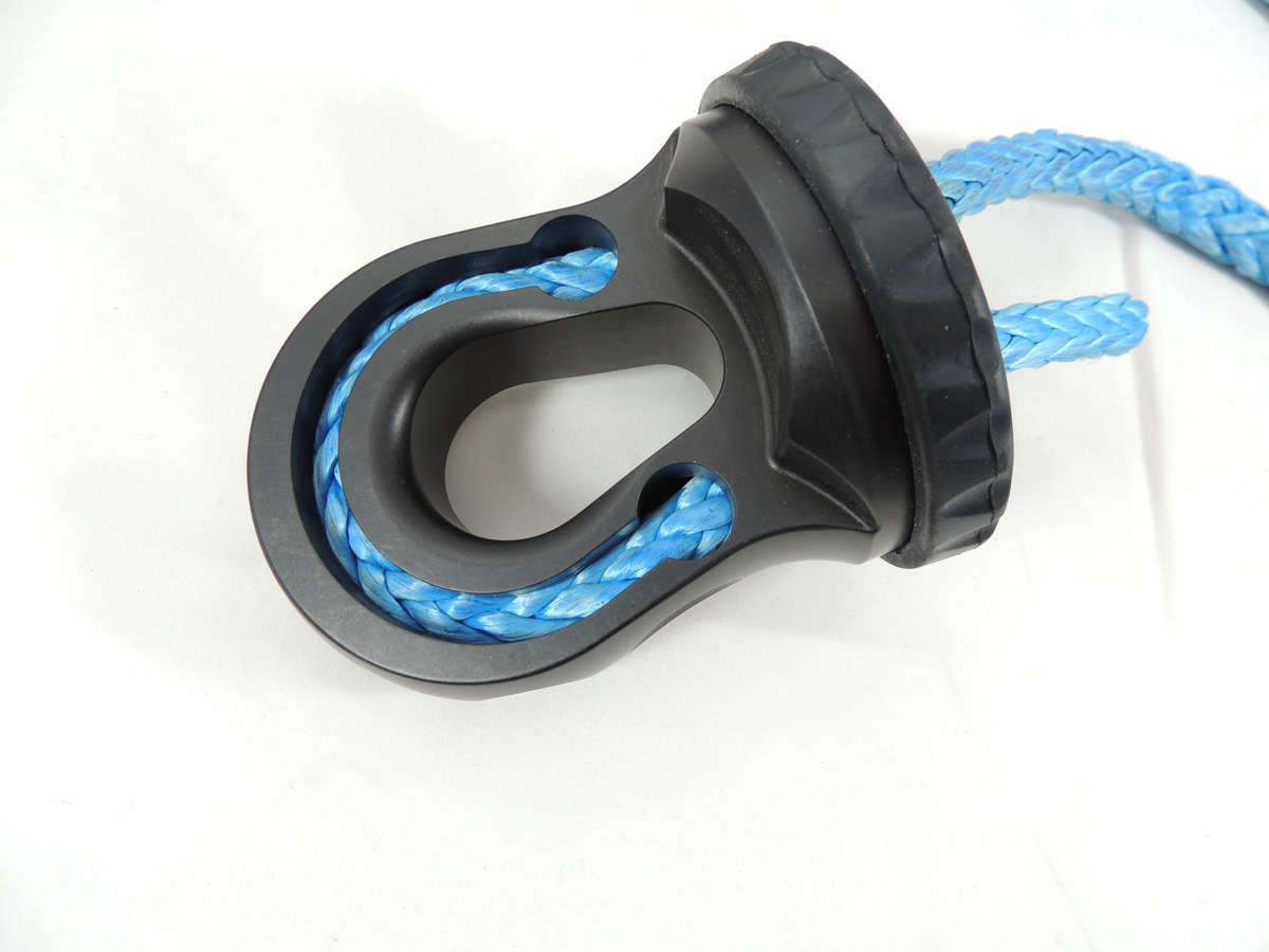 "FACTOR 55" SPLICER 3/8-1/2" SYNTHETIC ROPE SPLICE-ON SHACKLE MOUNT, GRAY