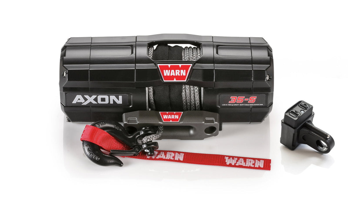 WARN Seilwinde AXON 35-S 1588 kg, 15m Synthetik Seil