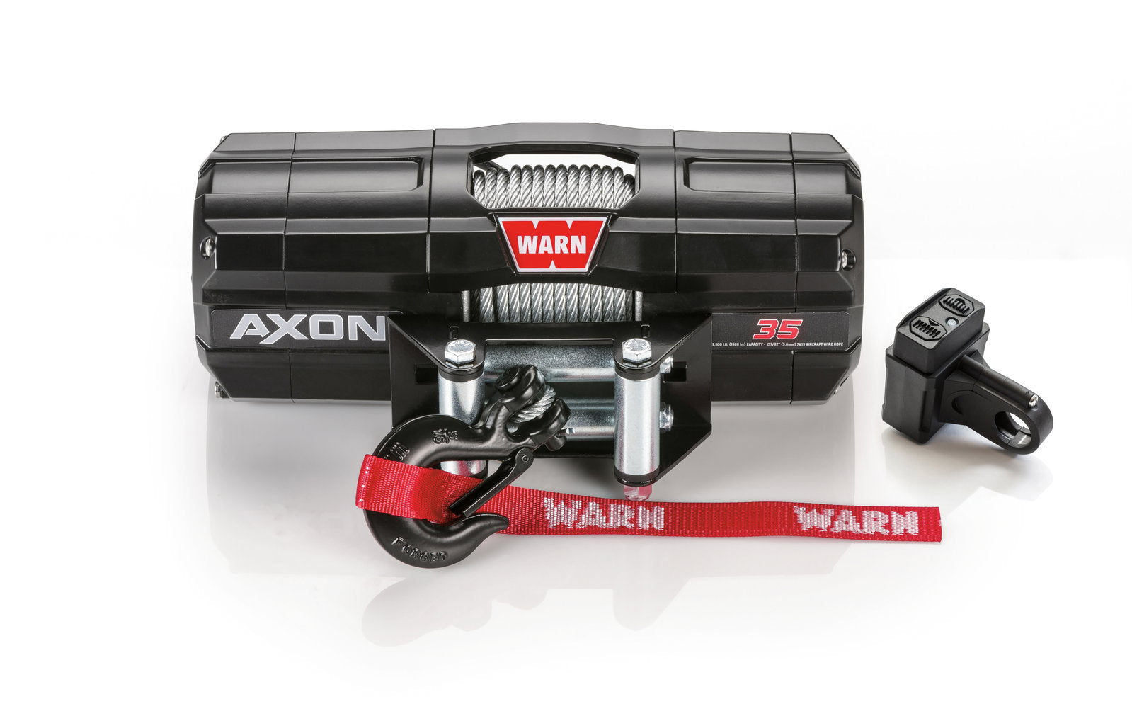 WARN Seilwinde AXON 35 1588 kg Zugkraft, mit 15m Stahlseil