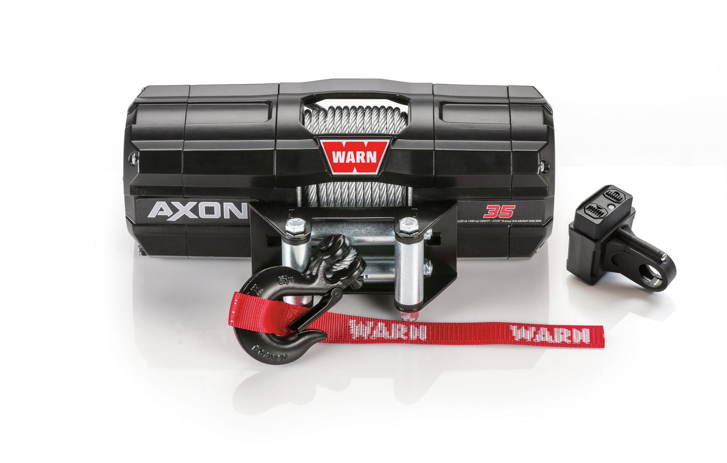 WARN Seilwinde AXON 35 1588 kg, 15m Stahlseil