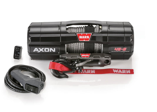 WARN Seilwinde AXON 45-S 2041 kg Zugkraft, mit 15m Synthetik Seil