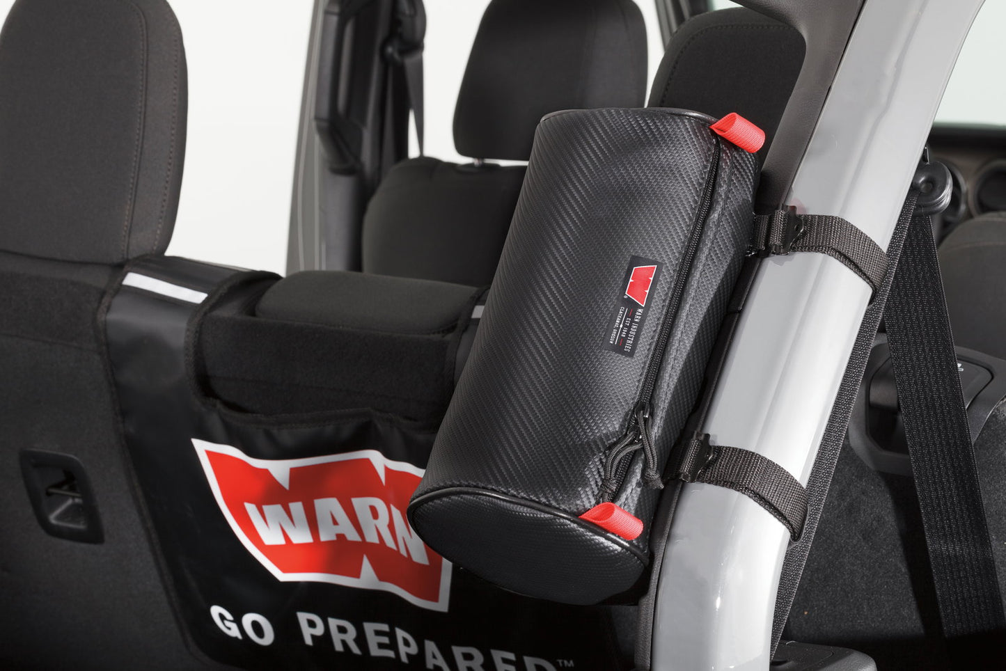 WARN EPIC Tasche für Überrollbügel Wrangler JL, Zylinder Form, groß