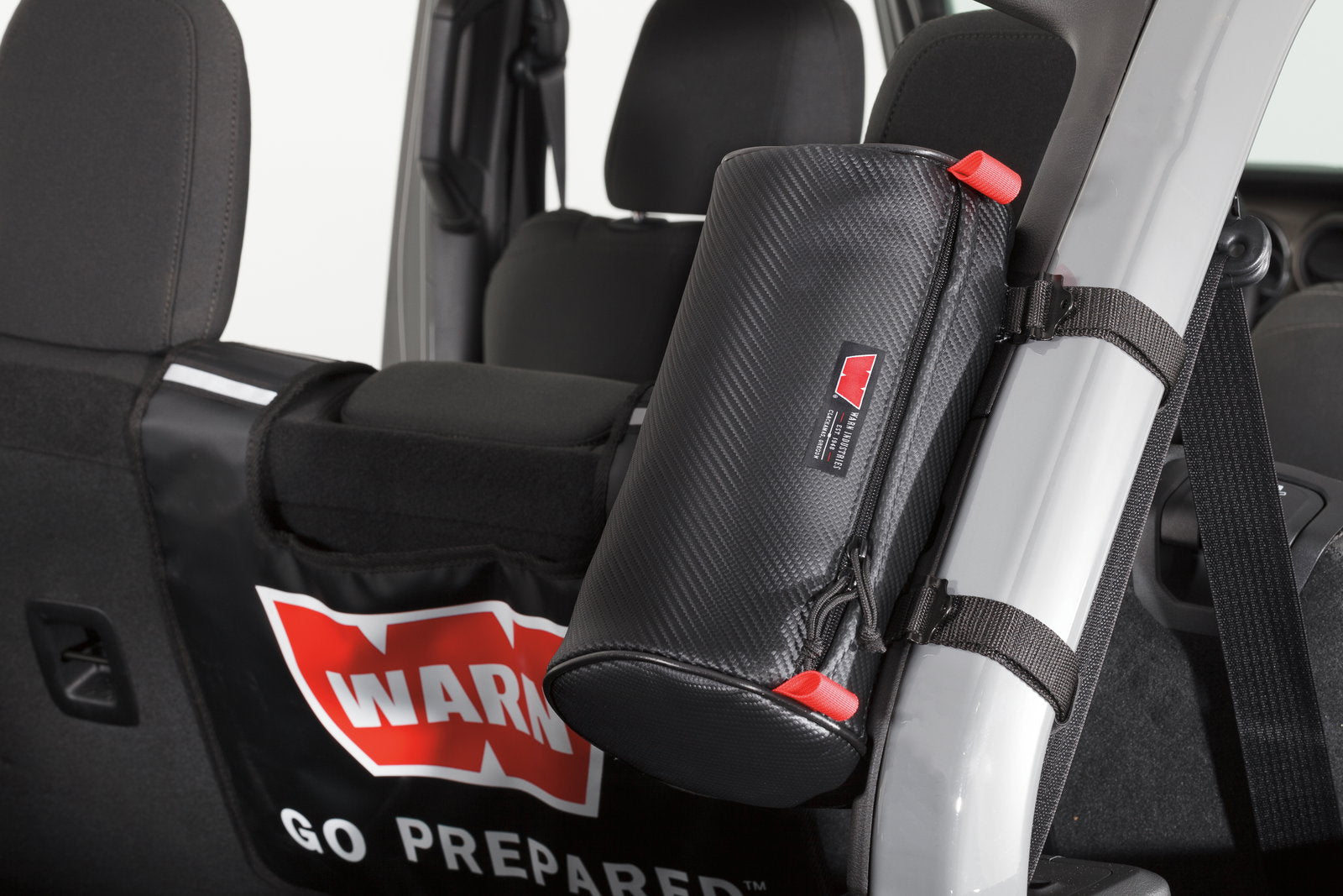 WARN EPIC Tasche für Überrollbügel Wrangler JL, Zylinder Form, groß