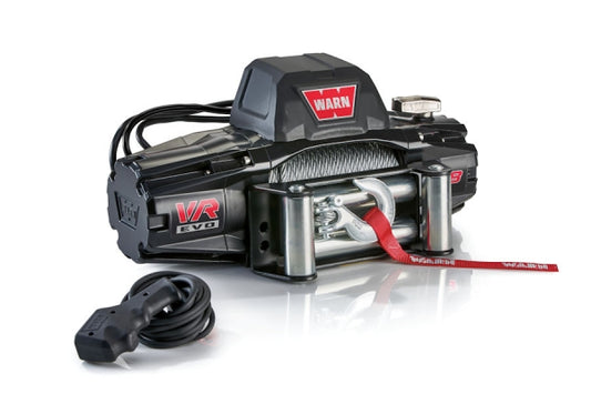 CABLE WINCH WARN VR EVO 8 12V 3.629 KG PULLING FORCE, STEEL CABLE