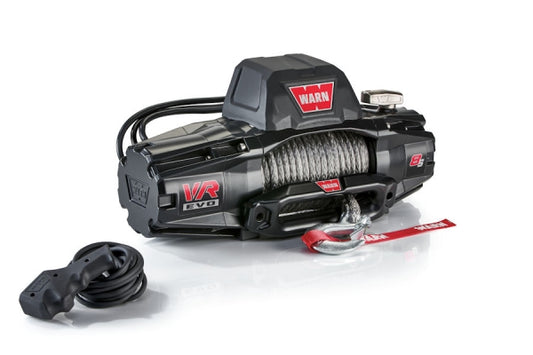 CABLE WINCH WARN VR EVO 8S 12V 3.629 KG PULLING FORCE, PLASTIC CABLE