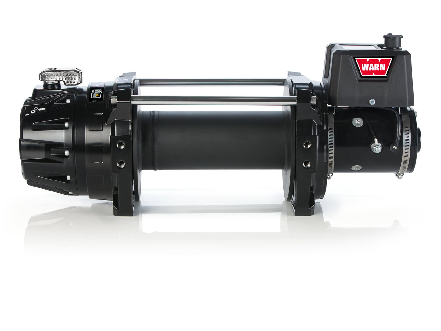 WARN Serie 18 Generation 2, 24-V 8.165 kg Zugkraft, CCW, 10" Trommel