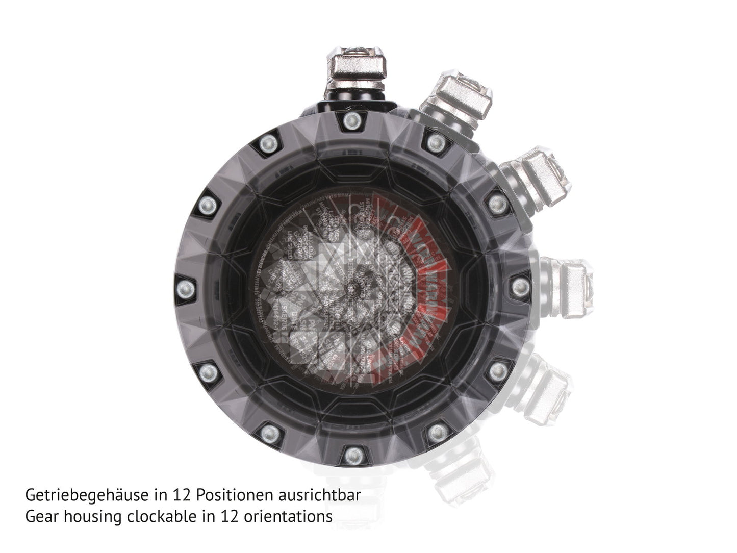 WARN Serie 18 Generation 2, 24-V 8.165 kg Zugkraft, CCW, 10" Trommel