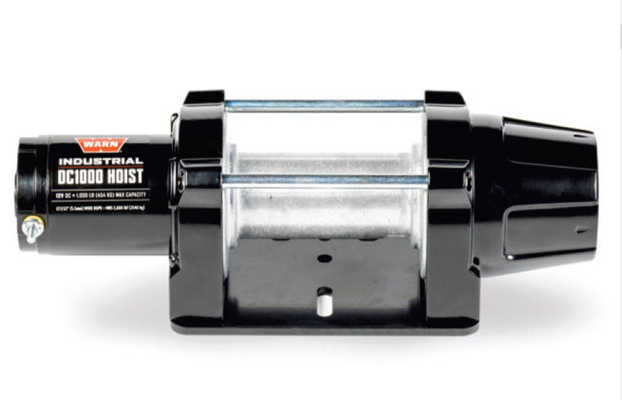 WARN Hoist DC1000, 12V "Base" 454kg lifting capacity, incl. control unit, OLI, remote control