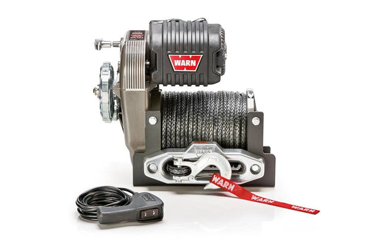 WARN Seilwinde M8274-10.000 12V 4.535 kg Zugkraft, Kunststoffseil