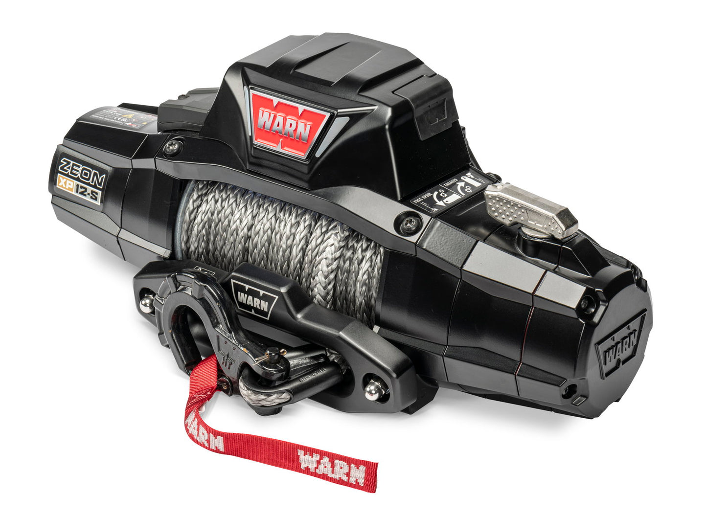WARN Seilwinde ZEON XP 12 12V 5.443 kg Zugkraft inkl. Kunststoffseil