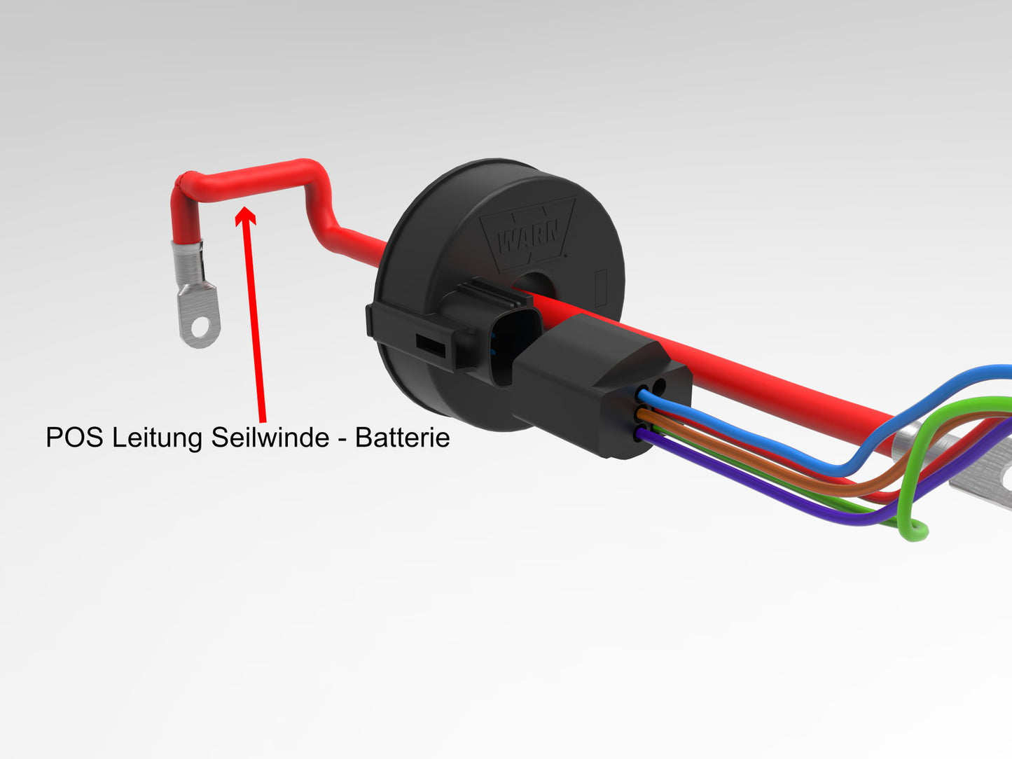 WARN Seilwinde VR EVO 10 24V 4.536 kg Zugkraft, ohne Seil, inkl. OLI